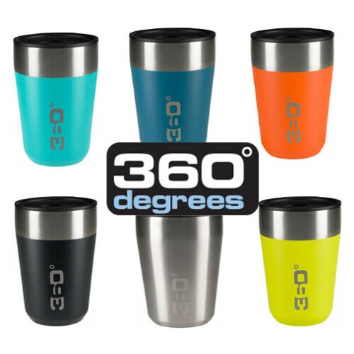 360 DEGREES FROM SEA TO SUMMIT INSULATED STAINLESS TRAVEL MUG 475ML