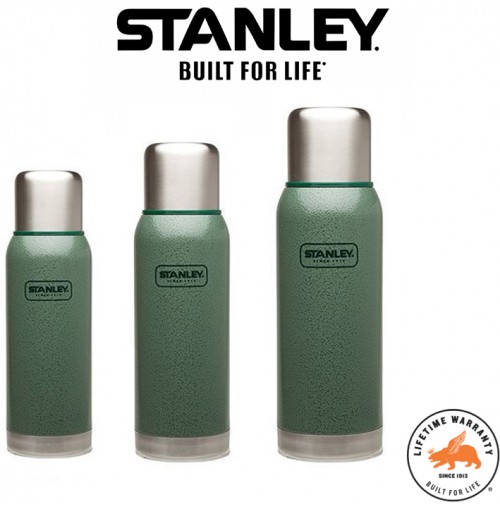 Stanley Thermos Built for Life Since 1913 Green 1.1qt Without Cup nice