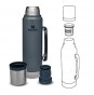 Stanley Legendary Classic Hammertone Ice Grey Vacuum Bottle (Thermos Flask) 1L