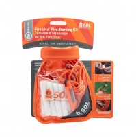 SOL Survive Outdoors Longer® Fire Lite™ Kit - Waterproof Tinder and Sparker