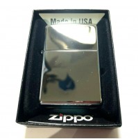 Genuine ZIPPO 250 Regular Highly Polished Chrome Traditional Windproof Lighter