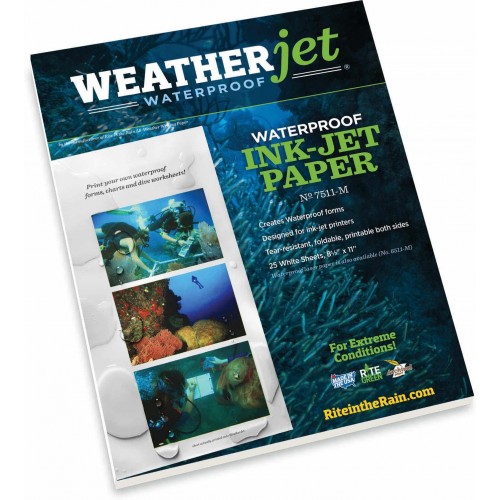WEATHER JET WATERPROOF PRINTER SHEETS 100 PACK A4 RRP £159.99