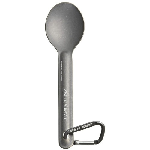 Sea to Summit Alpha Light Alloy Camping Cutlery SPOON with carabiner