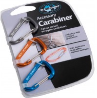 Sea to Summit Accessory Wiregate Light Weight Mini Carabiner (3 Pack)