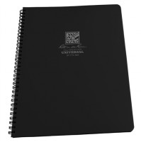 Rite in the Rain All-Weather Maxi Notepad / Notebook No 773-MX in BLACK (8.5 x 11 ") LARGE