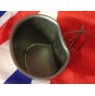 Genuine British Army Stainless Steel 58 pattern Crusader Mug Grade A