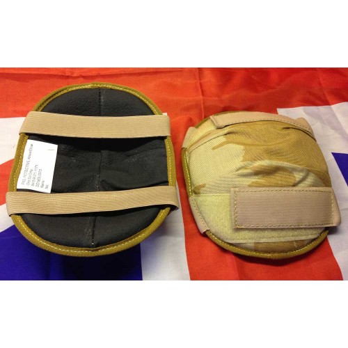 NEW British Army Large Desert Knee / Elbow Protective Pads NSN 8415-99-371-1171